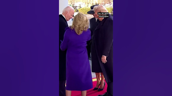 Biden says 'welcome home' as Trumps arrive at White House