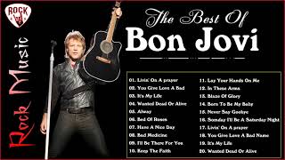 Greatest Hits Bon Jovi Full Album   The Best Of Bon Jovi 80s   90s 🎶