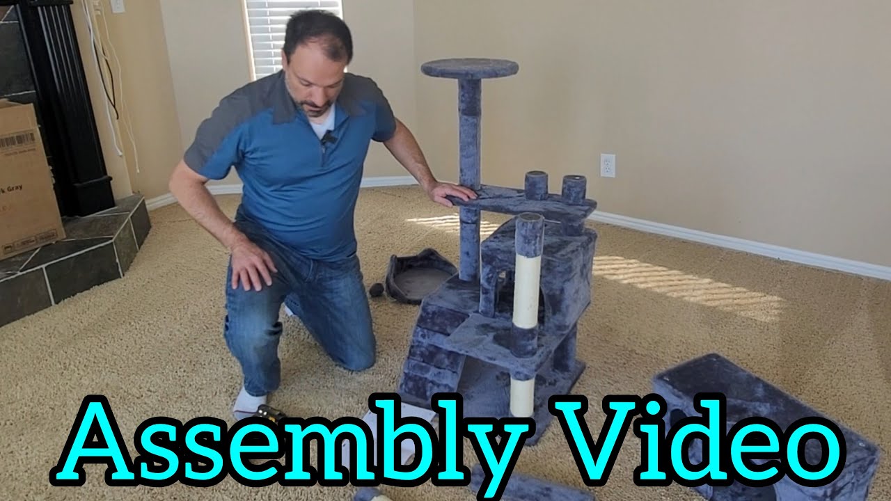 A Helpful Guide On How To Assemble Your Cat Tower YouTube