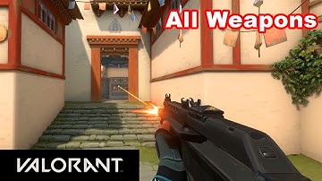 Valorant - All Weapons Showcase