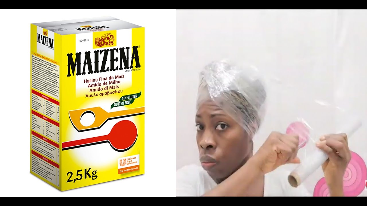 Alisar el cabello con maizena YouTube