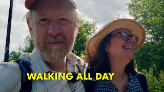 All day walk from Leytonstone to Ware along the Lea Valley (4K)