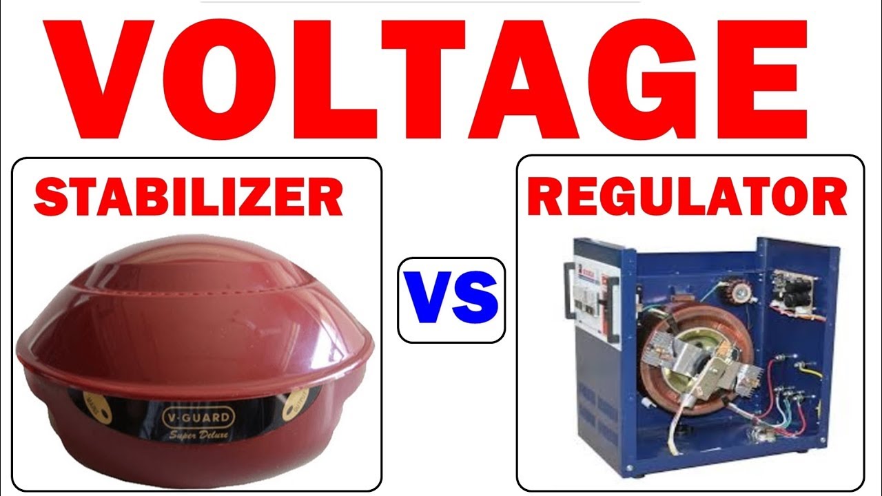 Voltage Stabilizer VS Voltage Regulator | Working And Applications