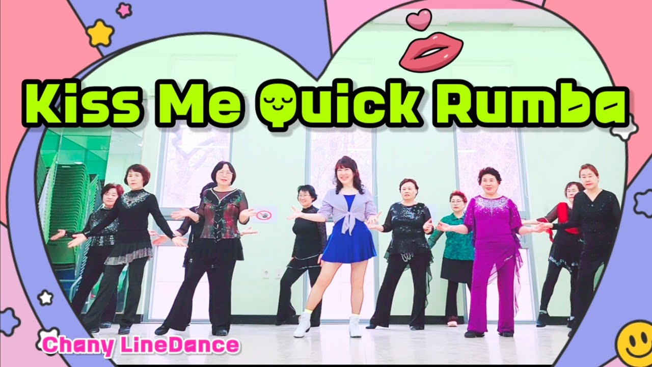 Kiss Me Quick Rumba linedance/ 로맨틱 올드팝 Elvie Presley (키스 미 퀵 룸바)/ Choreo: Chany Jung (KOR)/ Chany LD
