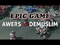 Противостояние терранов: Awers vs DeMusliM в StarCraft 2