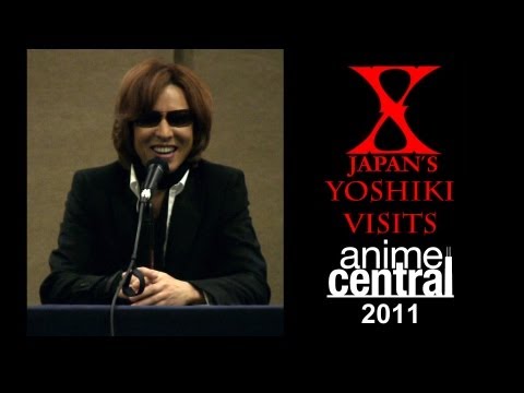 Yoshiki (X-Japan) at Anime Central 2011