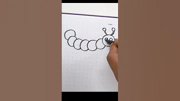 I For Insect Insects Catterpillar Drawingforkids Drawingtutorial Art Drawingskill Letsdraw 