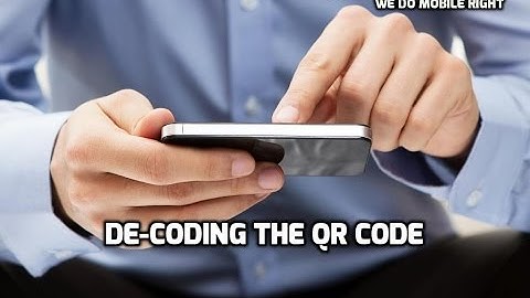 Decoding QR Codes