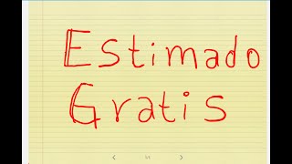 COMO CREAR Y ENVIAR UN ESTIMADO segunda parte