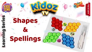 How to make Shapes from Building Blocks and Play Doh | Urdu | Hindi