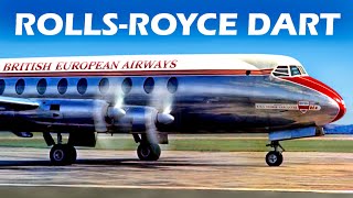 ROLLSROYCE DART  World's First Production Turboprop Engine