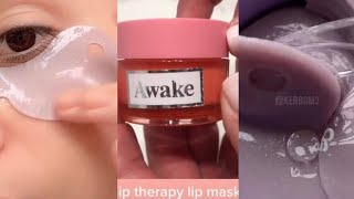 Asmr skincare tiktok || satisfying compilation