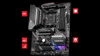 UNBOXING MSI MAG B550 TOMAHAWK MOTHERBOARD | WITH LED TEST #MSI #B550 #UNBOXING #MOTHERBOARD #LED