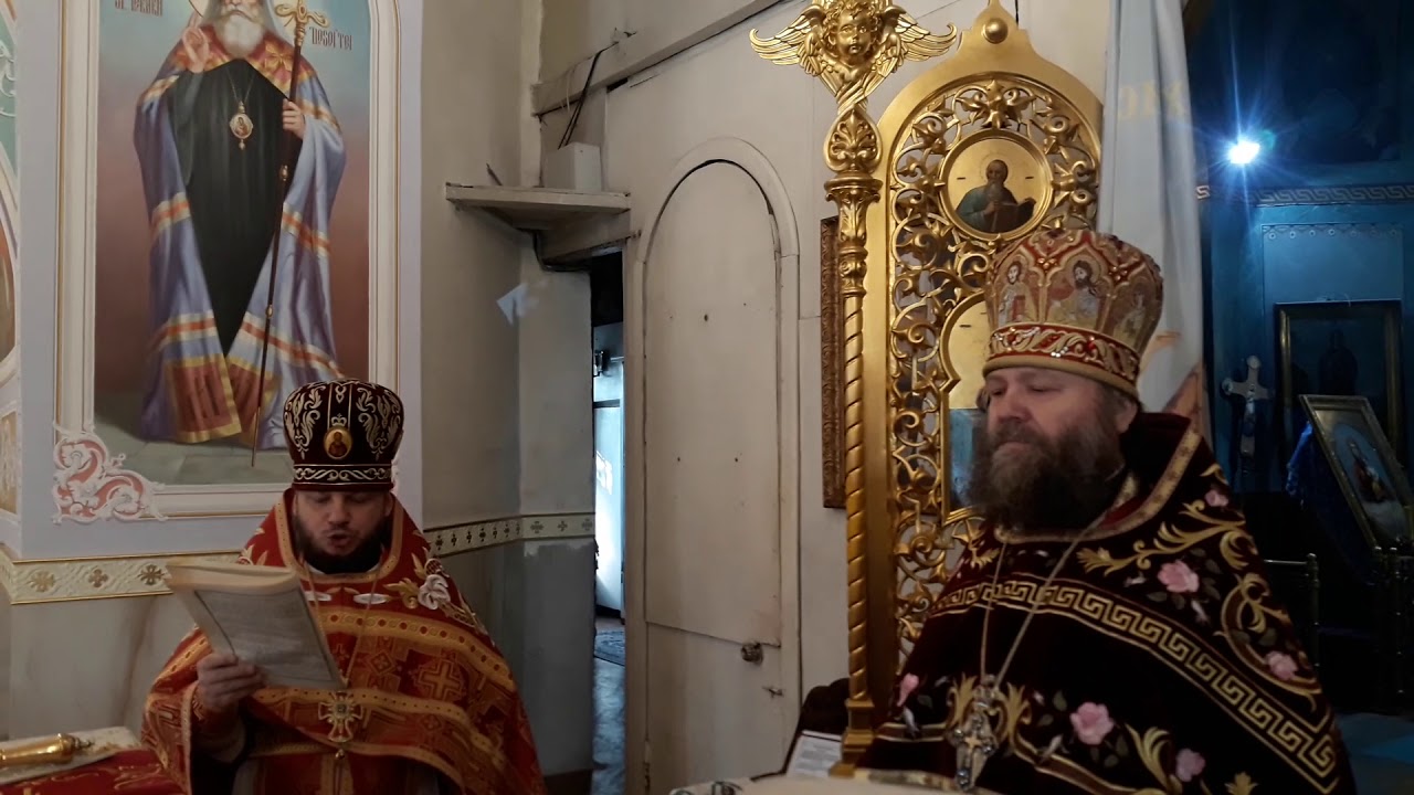 Liturghia  la 30 de ani de slujire sacerdotală a Arhim. Nicolae (Roșca)