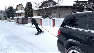 Snowboardování v Praze a skialpování v Harrachově