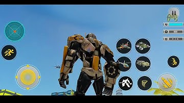 Army Robot Multiple Transform: Truck Missile Helicopter Tank Robot - Android Gameplay