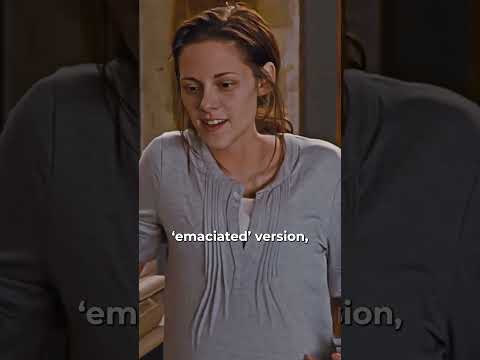 Kristen Stewart’s Pregnant Stunt Double in Twilight Wasn't What You Think... #KristenStewart