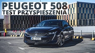 Peugeot 508 1.6 PureTech 225 KM (AT) - acceleration 0-100 km/h