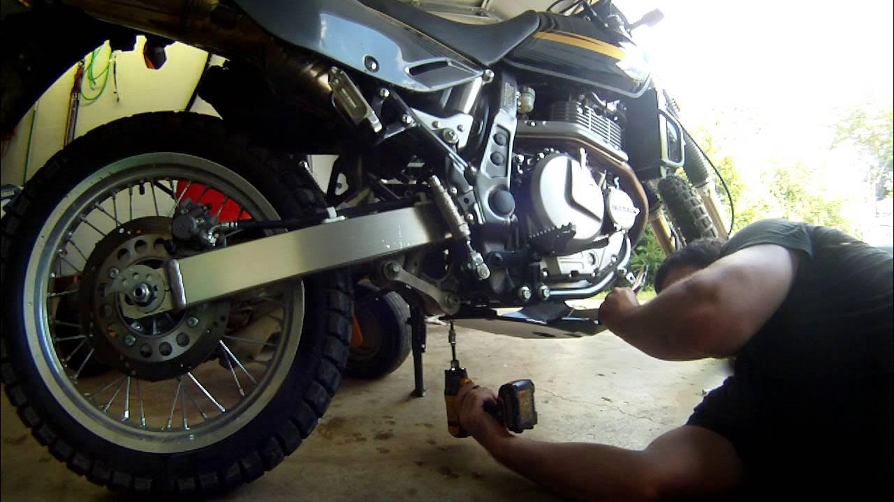 Acerbis Plastic Skid Plate Suzuki DR650 YouTube