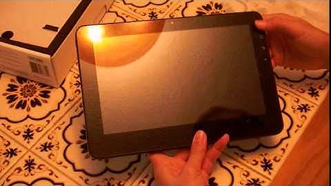 Unboxing and Boot Up of Viewsonic Gtablet