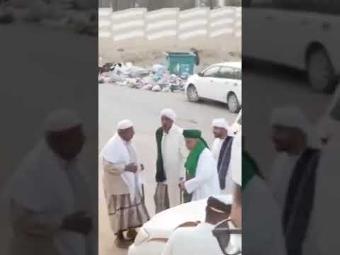 استقبال منصب مقام سيدنا عبدالله العيدروس المنصب عمي علوي بن أحمد العيدروس في تريم حضرموت الامارات