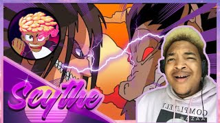 Goku vs Eren Yeager RAP BATTLE! REACTION