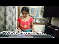 Maguva Maguva ||మగువ మగువ ||Song by Srihaasini on Keyboard