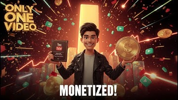 How I Monetized a YouTube Channel with Only ONE Video (Just to Prove It’s Not Luck)