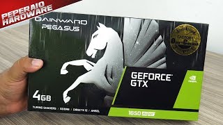 Gainward GTX 1650 Super Pegasus OC 4GB - Unboxing e Primeiras Impressões