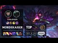 Mordekaiser Top vs Renekton - NA Challenger Patch 10.25b