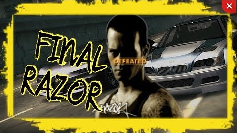 Need for Speed Most Wanted REDUX | Final Boss Razo rall 5 races + Final Pursuit