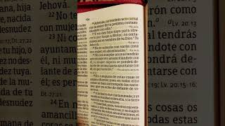 Levítico 18: 20 al 26 En ninguna de estas cosas os amancillareis;🙏