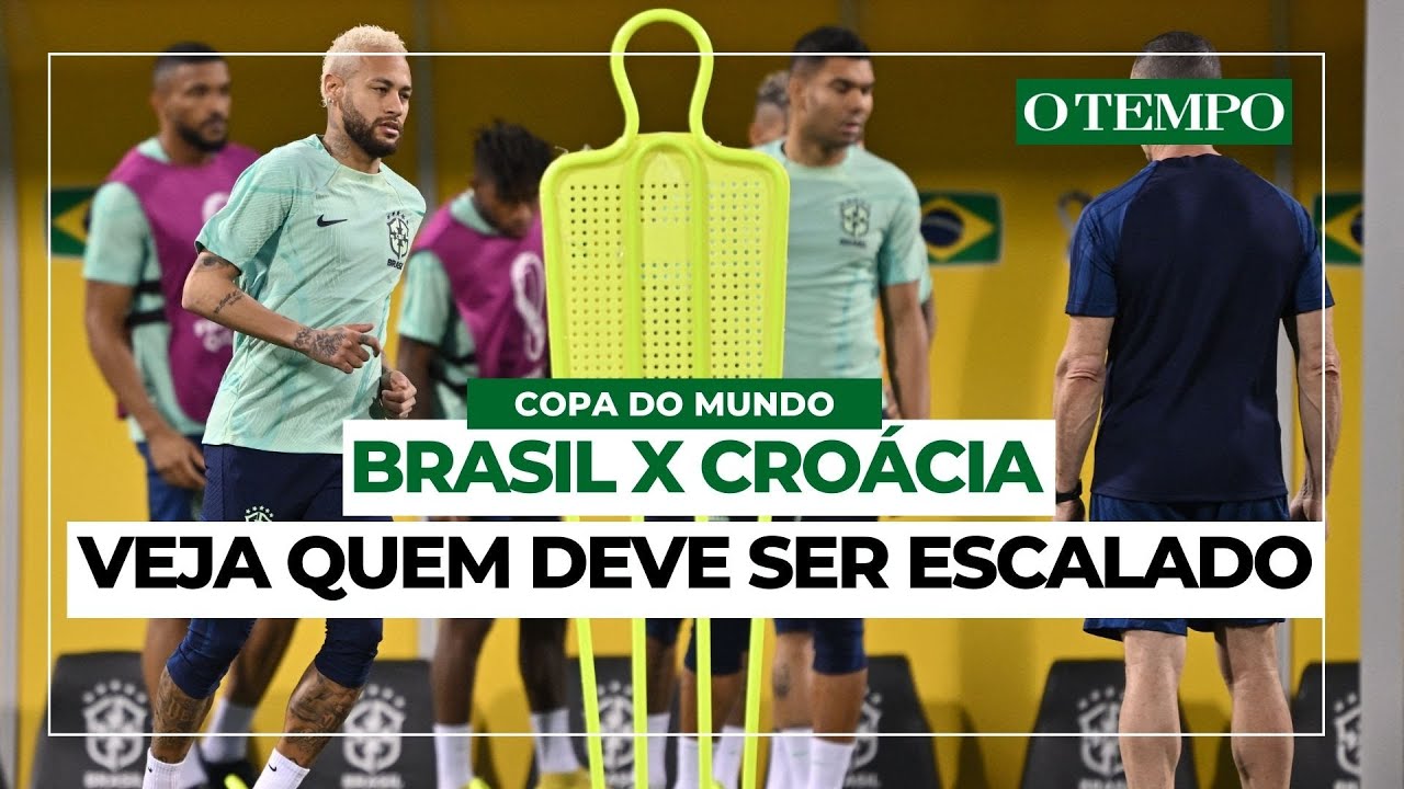 Jogo Brasil x Croácia: horário, prováveis escalações e arbitragem