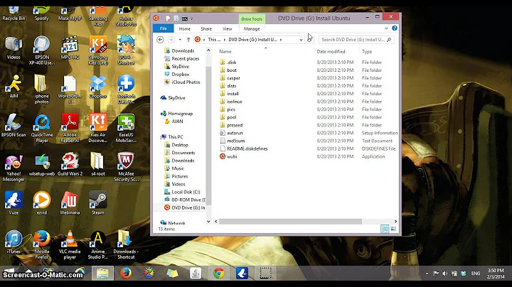 how to mount an image file or .iso file in Windows 8 OS