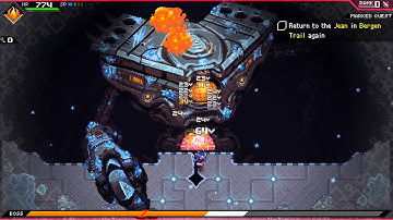 CrossCode 0.4 Temple Mine Boss fight