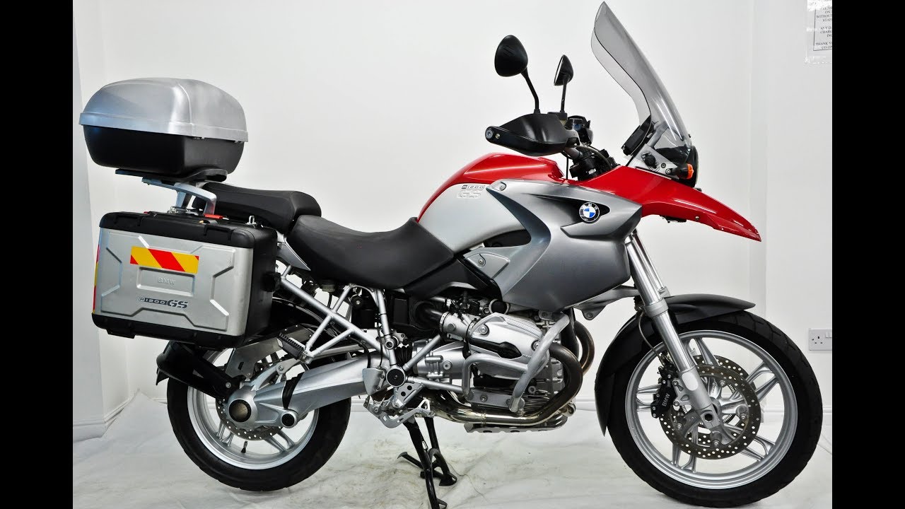 BMW R1200GS ABS Red 2004 YouTube