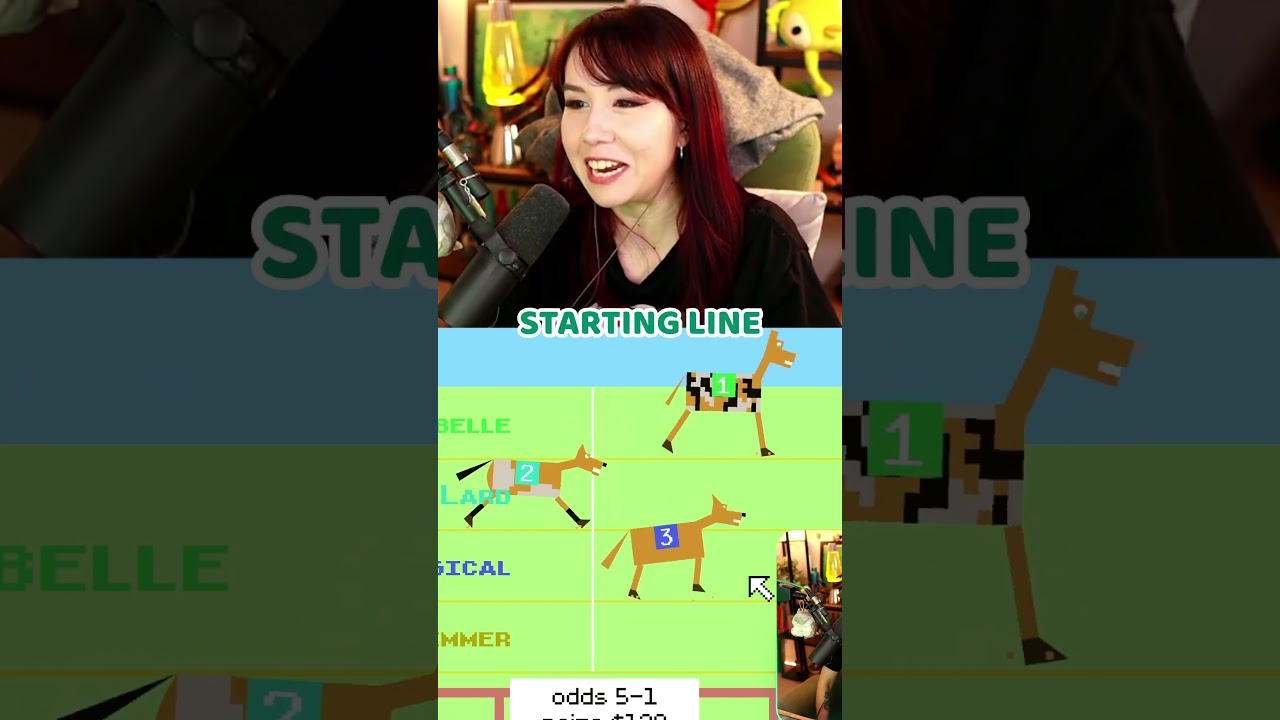 THE STARTING LINE WAS NOT WORKING #horseygame