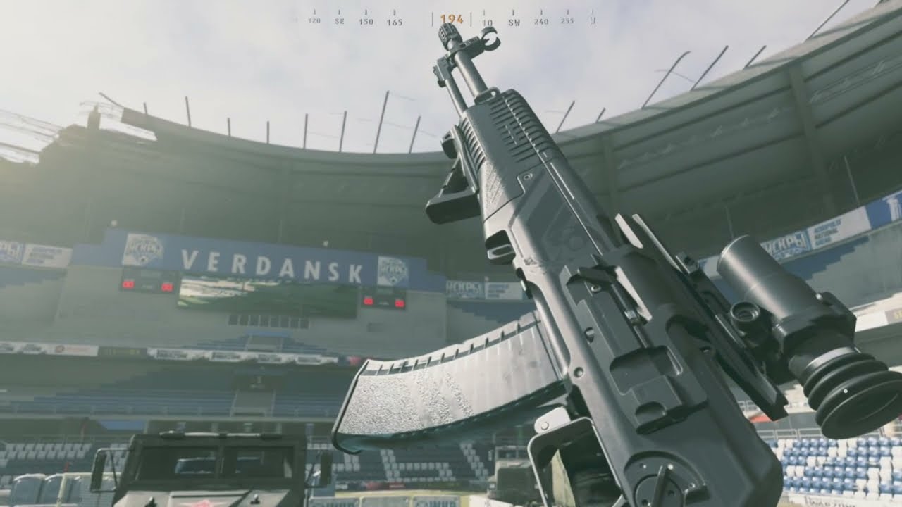 Call of Duty Modern Warfare/Warzone AN-94 The Company's Might Showcase (Gold, Platinum, Damascus)