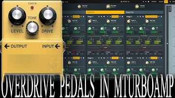 Overdrive pedal in MTurboAmp