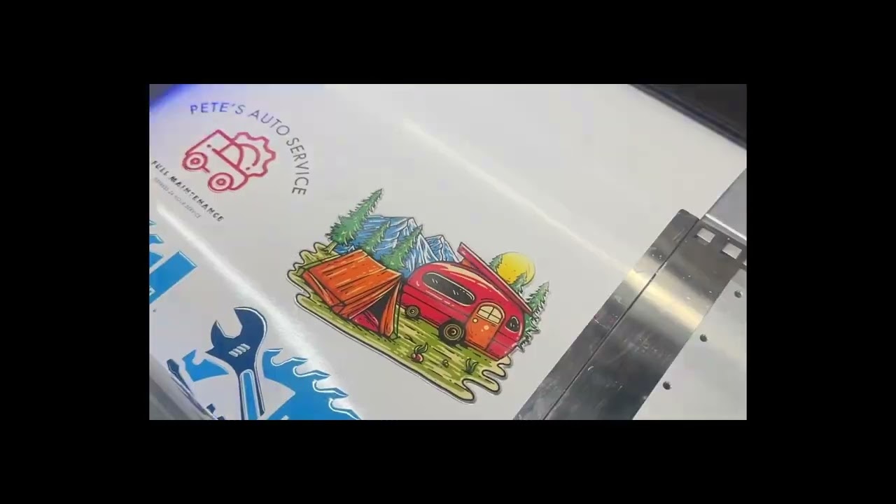 How to Apply a UV Permanent Adhesive DTF - UV DTF Decal - Waterproof  Tumbler Sticker 