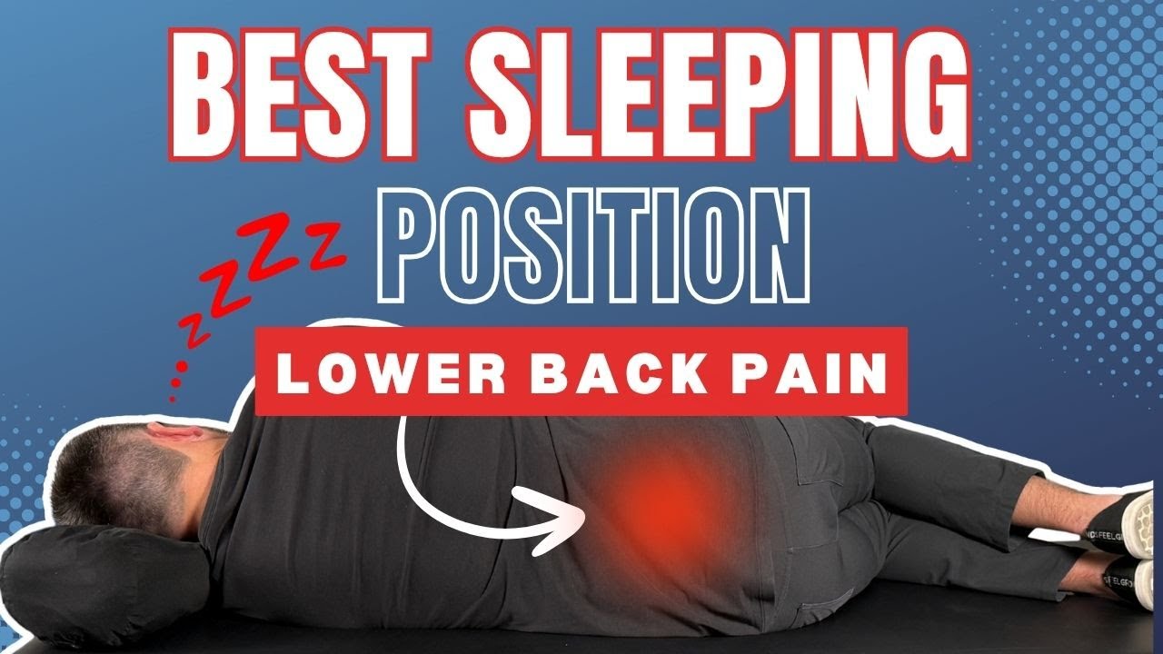 How to sleep COMFORTABLY with Lower Back Pain and Sciatica - YouTube