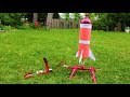 How To Build a Water Pressure Rocket With a Parachute