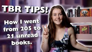 Tips to REDUCE your TBR pile!