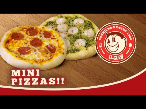 Video: Que Fácil Es Hacer Una Mini Pizza Surtida En Casa