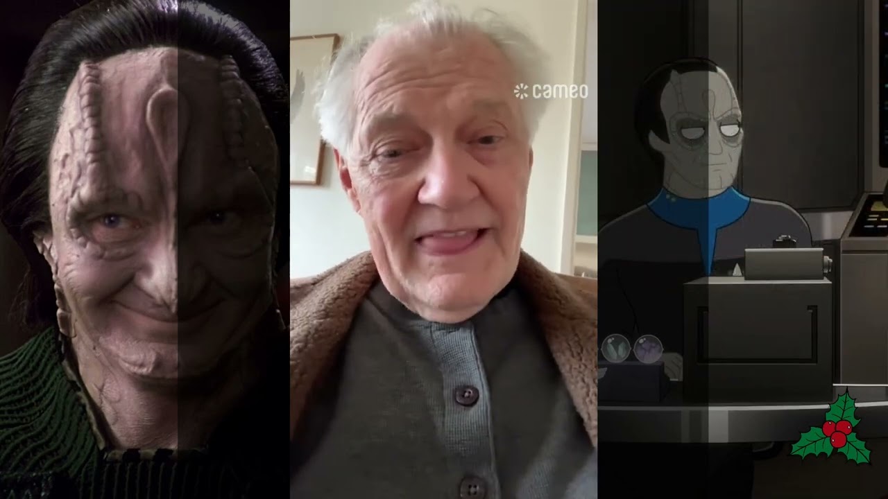 Andrew Robinson (Garak) Christmas Cameo for Paul and Brandy