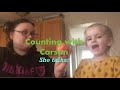 🍎CARSON AND AUNT ASHWEE COUNT FOOD | SHE TALKS! | LANGUAGE SKILLS | LEARNING NUMBERS &amp; WORDS