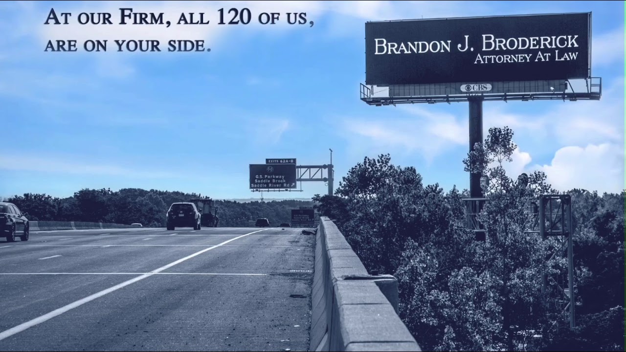 Personal Injury Lawyer in Paterson New Jersey | Brandon J. Broderick Personal Injury Attorney at Law
