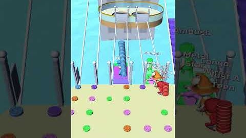 Bridge Race All Levels Gameplay Android,ios Level 1143 #shorts