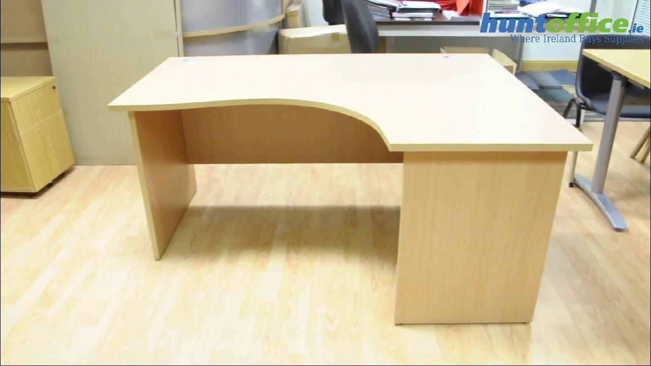 How to assemble an office desk? - YouTube