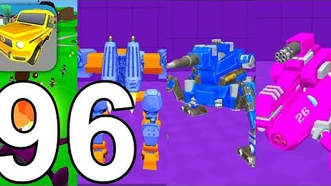 Gangs Wars: Pixel Shooter RP - Gameplay Walkthrough Part 96 - Rampage with All Robots (Android, iOS)